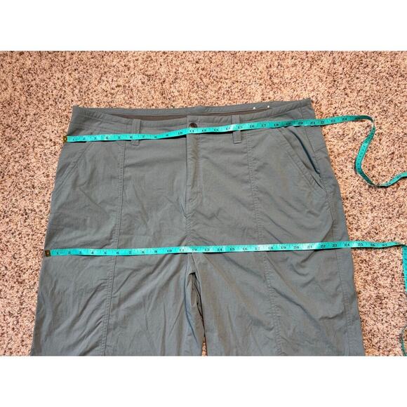 Royal Robbins Shorts, Women's size 20; Dark Teal/Green; Performance material - Picture 6 of 10